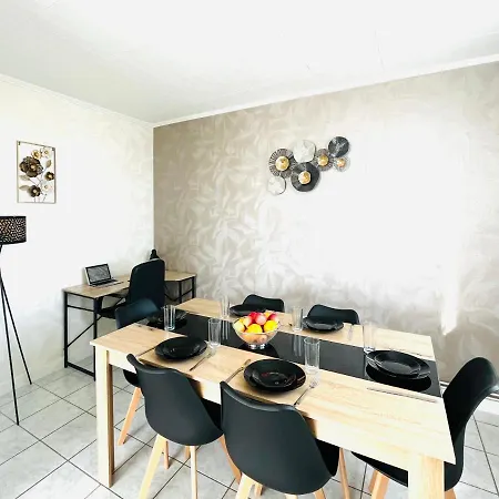 公寓 Montlucon-Le Savanna T3 A 5Min Du Centre-Ville Montlucon 蒙吕松